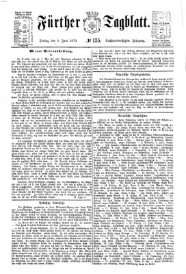 Fürther Tagblatt Freitag 6. Juni 1873