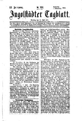 Ingolstädter Tagblatt Dienstag 11. Juli 1871