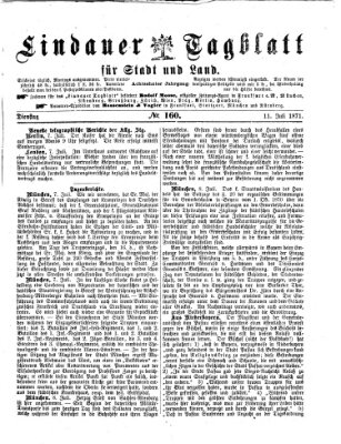 Lindauer Tagblatt für Stadt und Land Dienstag 11. Juli 1871