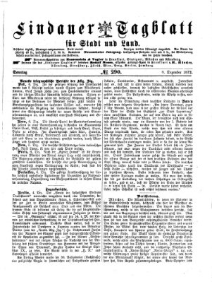 Lindauer Tagblatt für Stadt und Land Sonntag 8. Dezember 1872