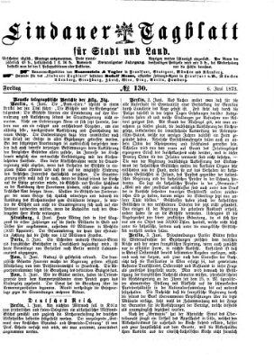 Lindauer Tagblatt für Stadt und Land Freitag 6. Juni 1873
