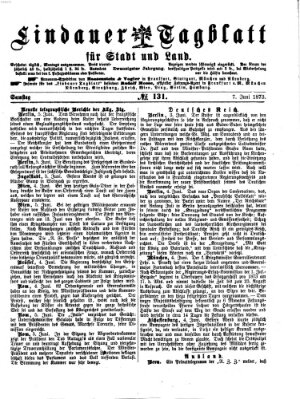 Lindauer Tagblatt für Stadt und Land Samstag 7. Juni 1873