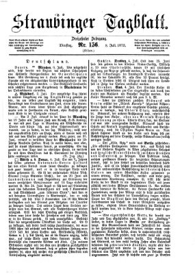 Straubinger Tagblatt Dienstag 8. Juli 1873