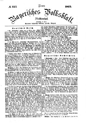 Neues bayerisches Volksblatt Freitag 6. Juni 1873