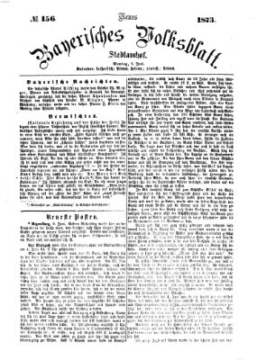 Neues bayerisches Volksblatt Montag 9. Juni 1873