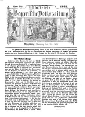 Illustrirte bayerische Volkszeitung Sonntag 28. Juli 1872