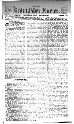 Fränkischer Kurier Samstag 12. August 1871
