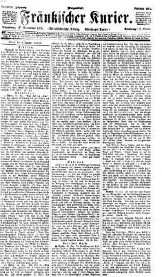 Fränkischer Kurier Sonntag 17. Dezember 1871