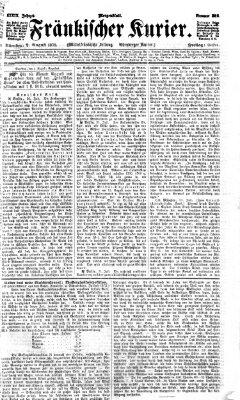 Fränkischer Kurier Freitag 2. August 1872