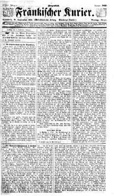 Fränkischer Kurier Montag 9. September 1872