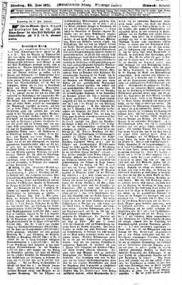 Fränkischer Kurier Mittwoch 25. Juni 1873