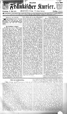 Fränkischer Kurier Dienstag 1. Juli 1873