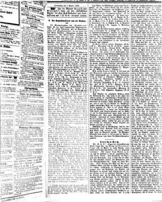 Fränkischer Kurier Mittwoch 6. August 1873