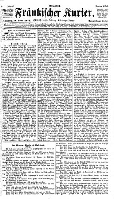Fränkischer Kurier Donnerstag 11. September 1873