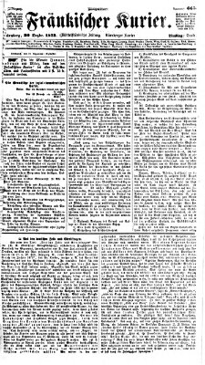 Fränkischer Kurier Dienstag 30. Dezember 1873