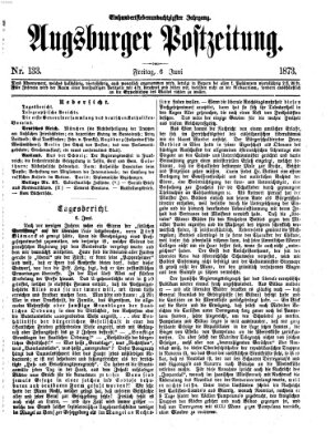 Augsburger Postzeitung Freitag 6. Juni 1873