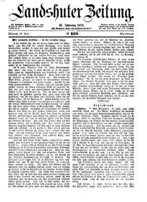 Landshuter Zeitung Mittwoch 18. Juni 1873