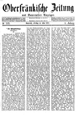 Oberfränkische Zeitung und Bayreuther Anzeiger (Bayreuther Anzeiger) Freitag 24. Mai 1872