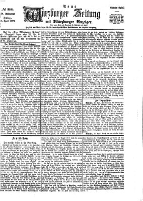 Neue Würzburger Zeitung Freitag 25. April 1873