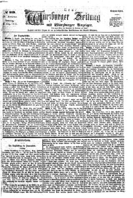 Neue Würzburger Zeitung Sonntag 10. August 1873