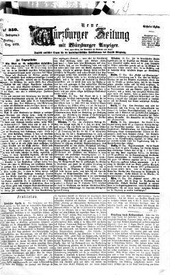 Neue Würzburger Zeitung Freitag 19. Dezember 1873
