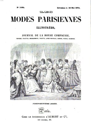 Les Modes parisiennes Samstag 18. Mai 1872