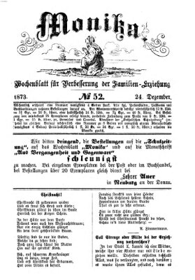 Katholische Schulzeitung (Bayerische Schulzeitung) Mittwoch 24. Dezember 1873