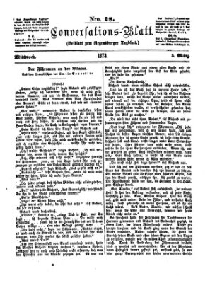 Regensburger Conversations-Blatt (Regensburger Tagblatt) Mittwoch 5. März 1873