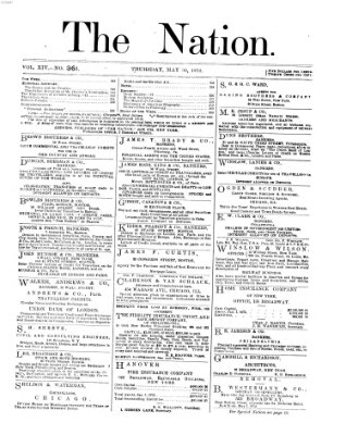 The nation Donnerstag 30. Mai 1872