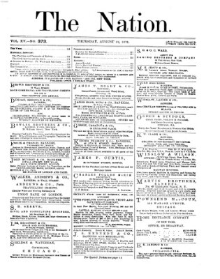 The nation Donnerstag 22. August 1872