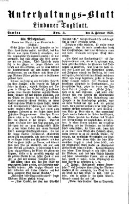 Lindauer Tagblatt für Stadt und Land Samstag 3. Februar 1872