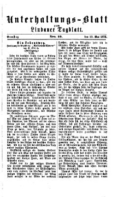 Lindauer Tagblatt für Stadt und Land Samstag 10. Mai 1873