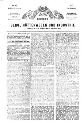 Der Berggeist Freitag 2. August 1872