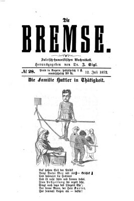 Die Bremse Freitag 12. Juli 1872