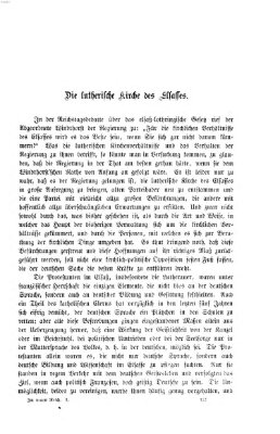 Im neuen Reich Freitag 30. Juni 1871