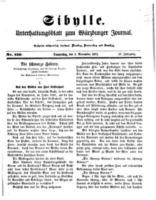 Sibylle (Würzburger Journal) Donnerstag 2. November 1871