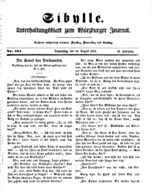 Sibylle (Würzburger Journal) Donnerstag 22. August 1872
