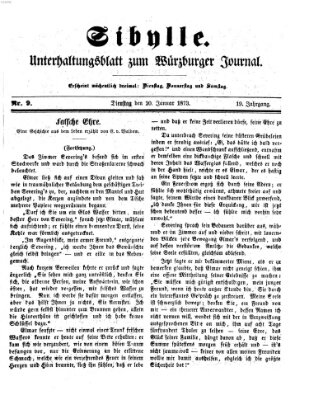 Sibylle (Würzburger Journal) Montag 20. Januar 1873