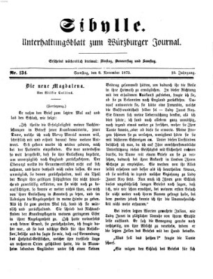 Sibylle (Würzburger Journal) Samstag 8. November 1873