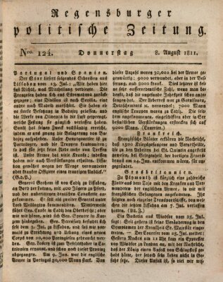 Regensburger politische Zeitung (Regensburger Zeitung) Donnerstag 8. August 1811