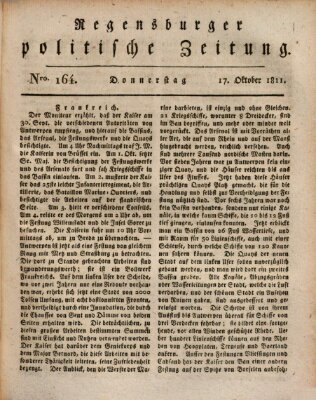 Regensburger politische Zeitung (Regensburger Zeitung) Donnerstag 17. Oktober 1811