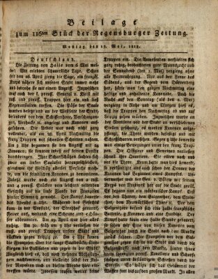 Regensburger Zeitung Montag 17. Mai 1813