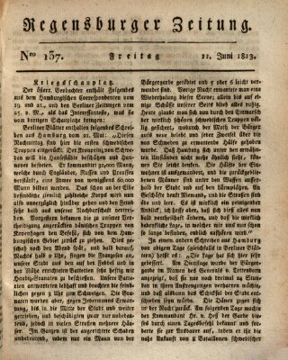 Regensburger Zeitung Freitag 11. Juni 1813