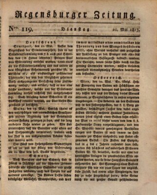 Regensburger Zeitung Dienstag 20. Mai 1817