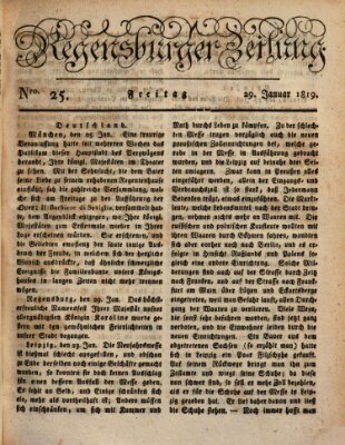 Regensburger Zeitung Freitag 29. Januar 1819
