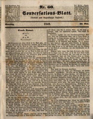Regensburger Conversations-Blatt (Regensburger Tagblatt) Sonntag 22. Mai 1842
