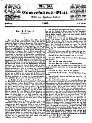 Regensburger Conversations-Blatt (Regensburger Tagblatt) Freitag 11. Mai 1855