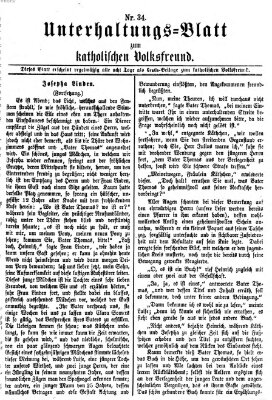 Der katholische Volksfreund Donnerstag 22. August 1872