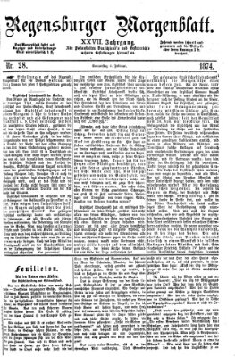 Regensburger Morgenblatt Donnerstag 5. Februar 1874