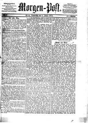 Morgenpost Donnerstag 8. Januar 1874